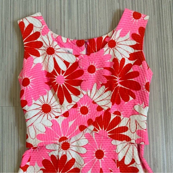 Stunning Hawaii Nei Vintage Hawaiian Daisy Maxi Dress size 2 - Picture 2 of 6